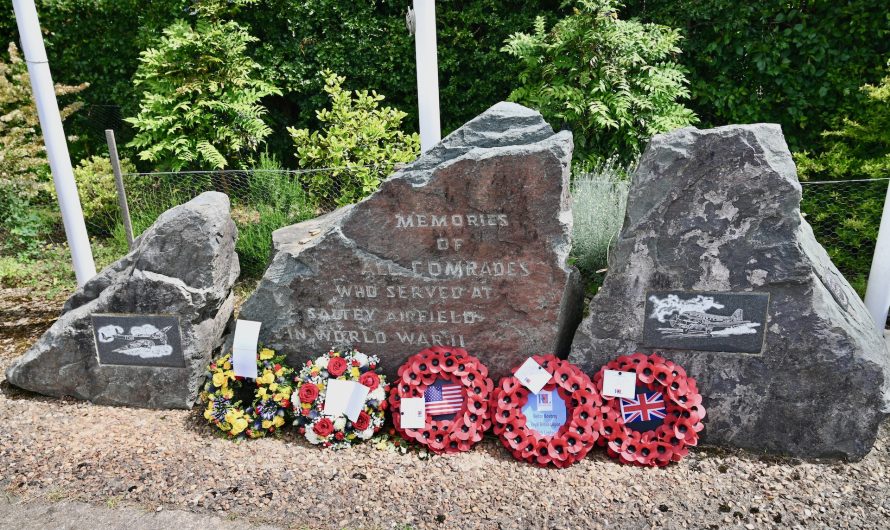 D-Day 80th Anniversary Commemoration at RAF Saltby today.