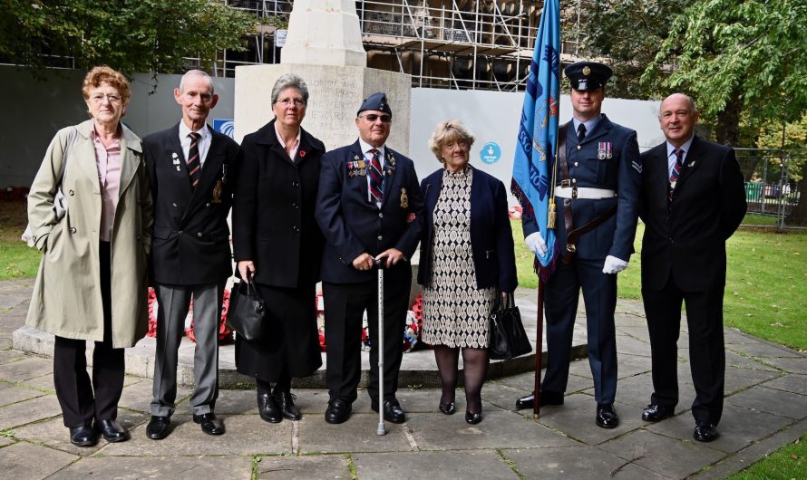 Battle of Britain ceremony – Newark 14 Sept